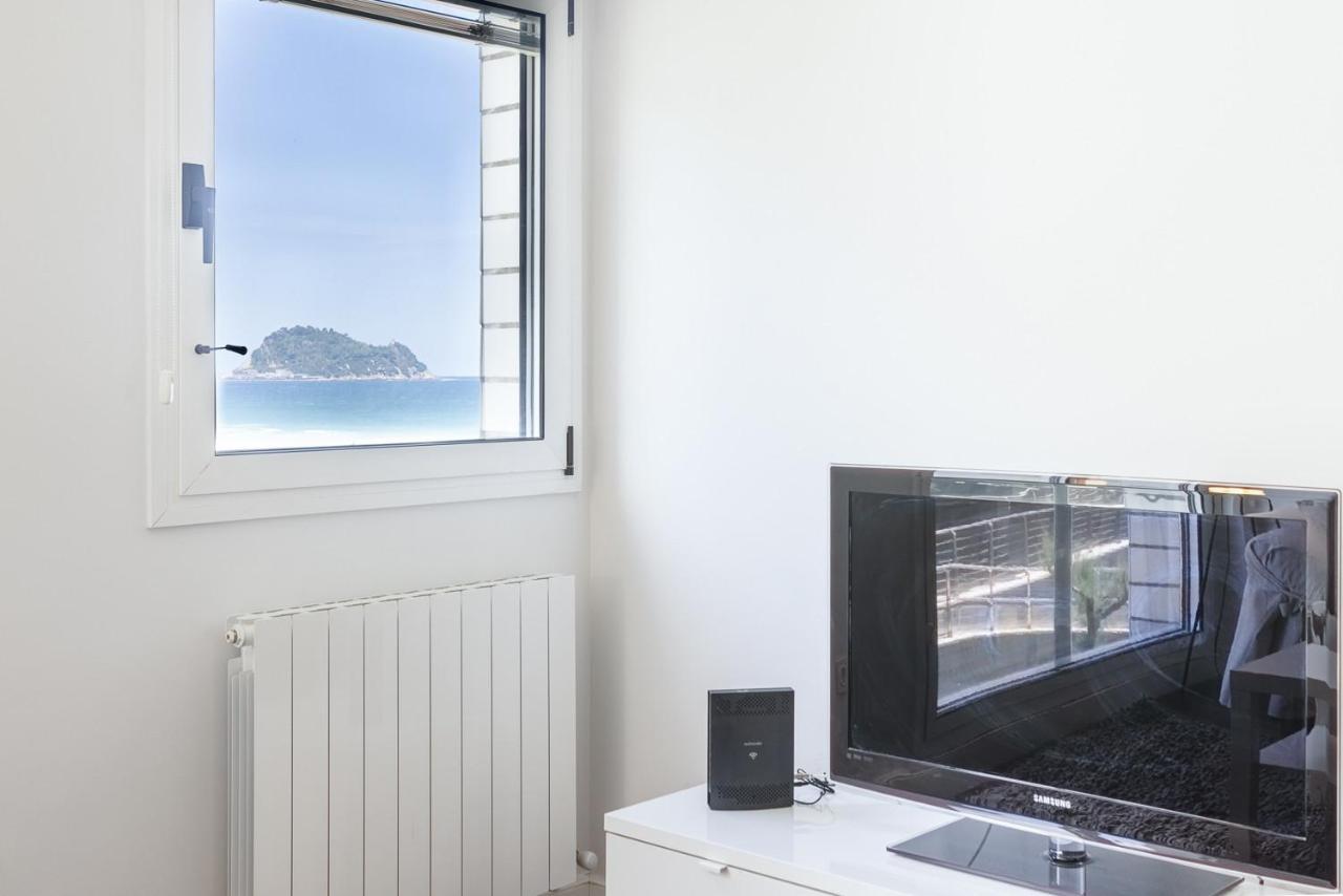 Egona-San Luis 2 Vivienda, Playa Y Garaje Appartement Zarautz Buitenkant foto