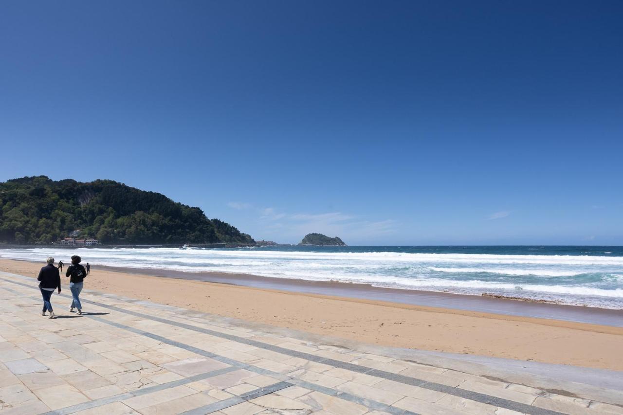 Egona-San Luis 2 Vivienda, Playa Y Garaje Appartement Zarautz Buitenkant foto